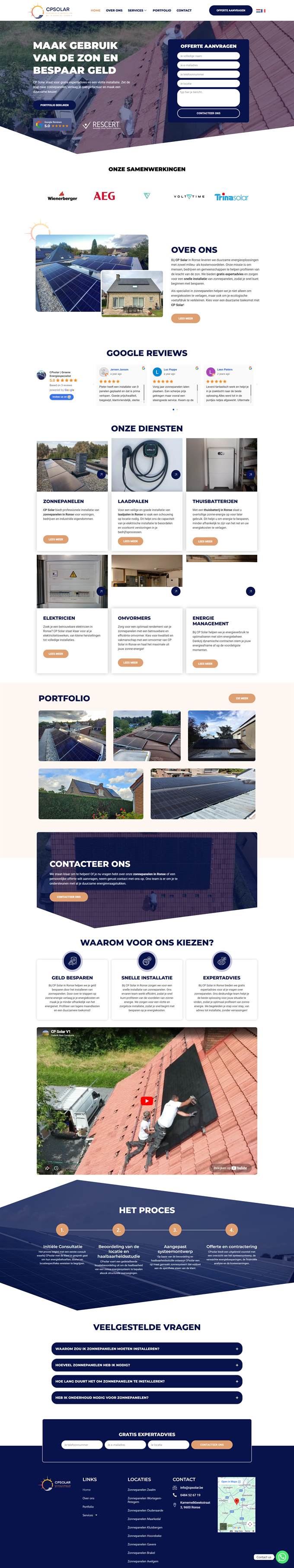 Website CP Solar